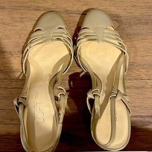 Shoes heels Ann Taylor loft made in Brazil. Gently used only a couple of times.